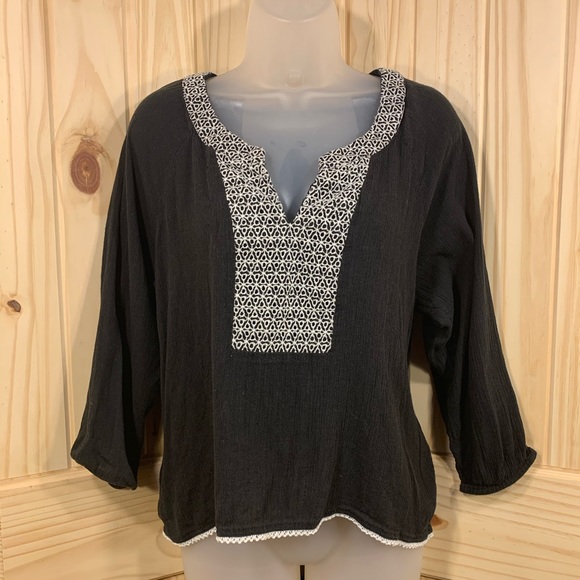 American Eagle Outfitters Tops - 🦅 American Eagle Outfitters 🦅 Boho Tunic Top